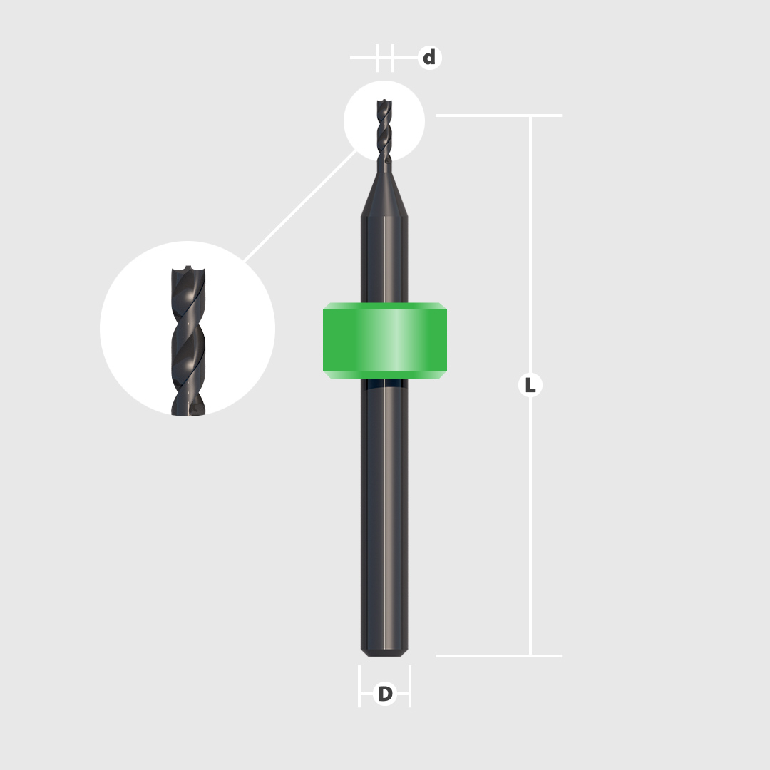 Сверло LPKF (Spiral Drill) — Оборудование LPKF для печатных плат